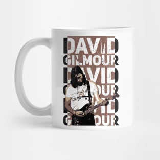 David gilmour, brown | vintagemusic Mug